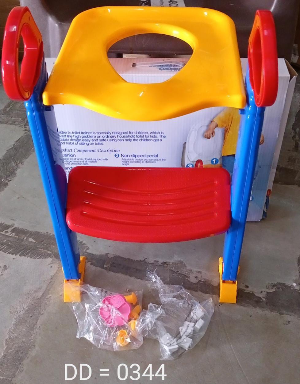 Toddler potty with step ladder Toddler potty with step ladder